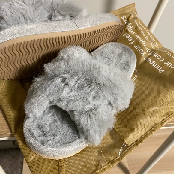 Comwarm Shoes - Comwarm Plush House Slippers